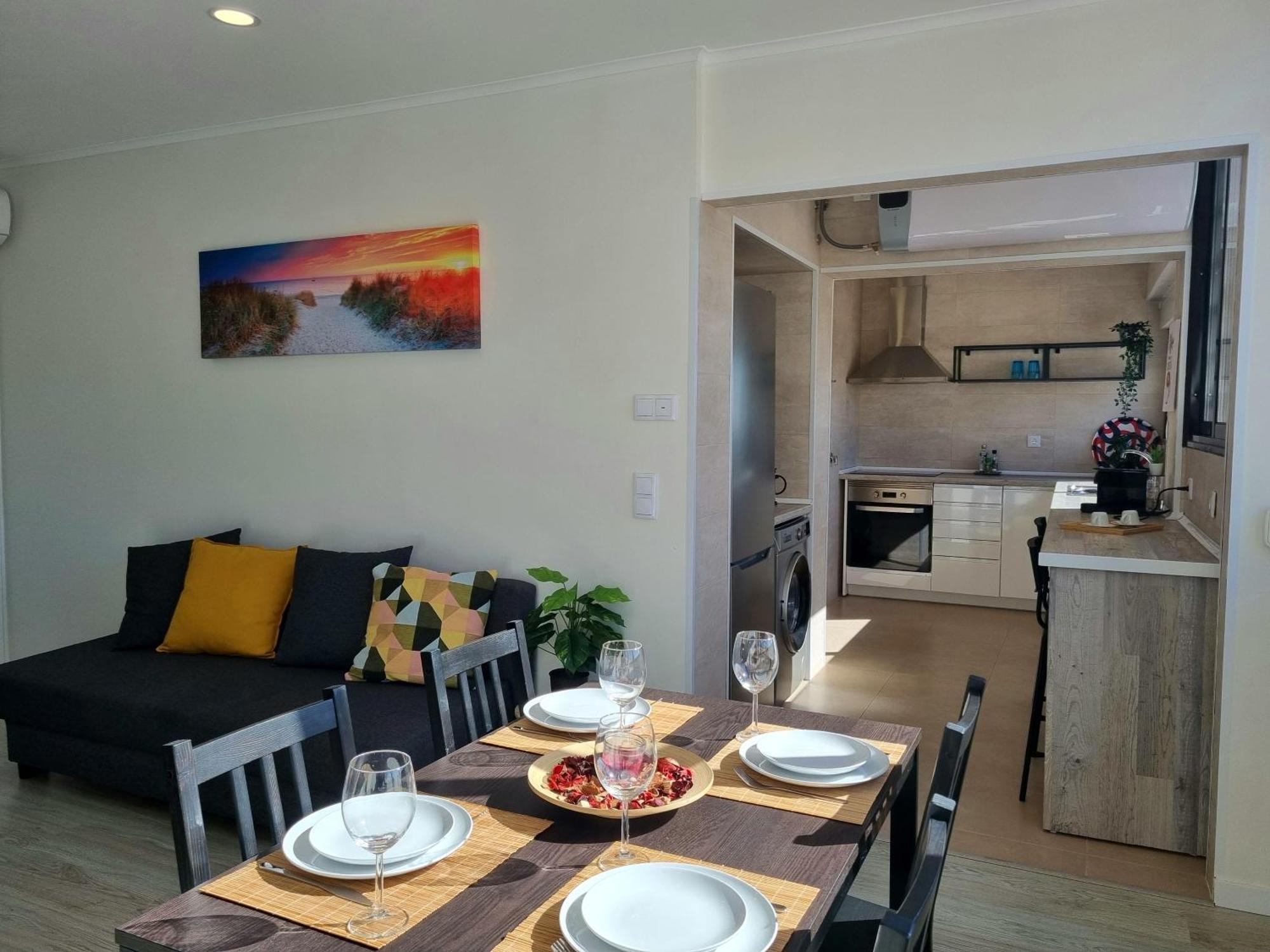 Beach Apartment W/Ocean View Costa de Caparica Luaran gambar