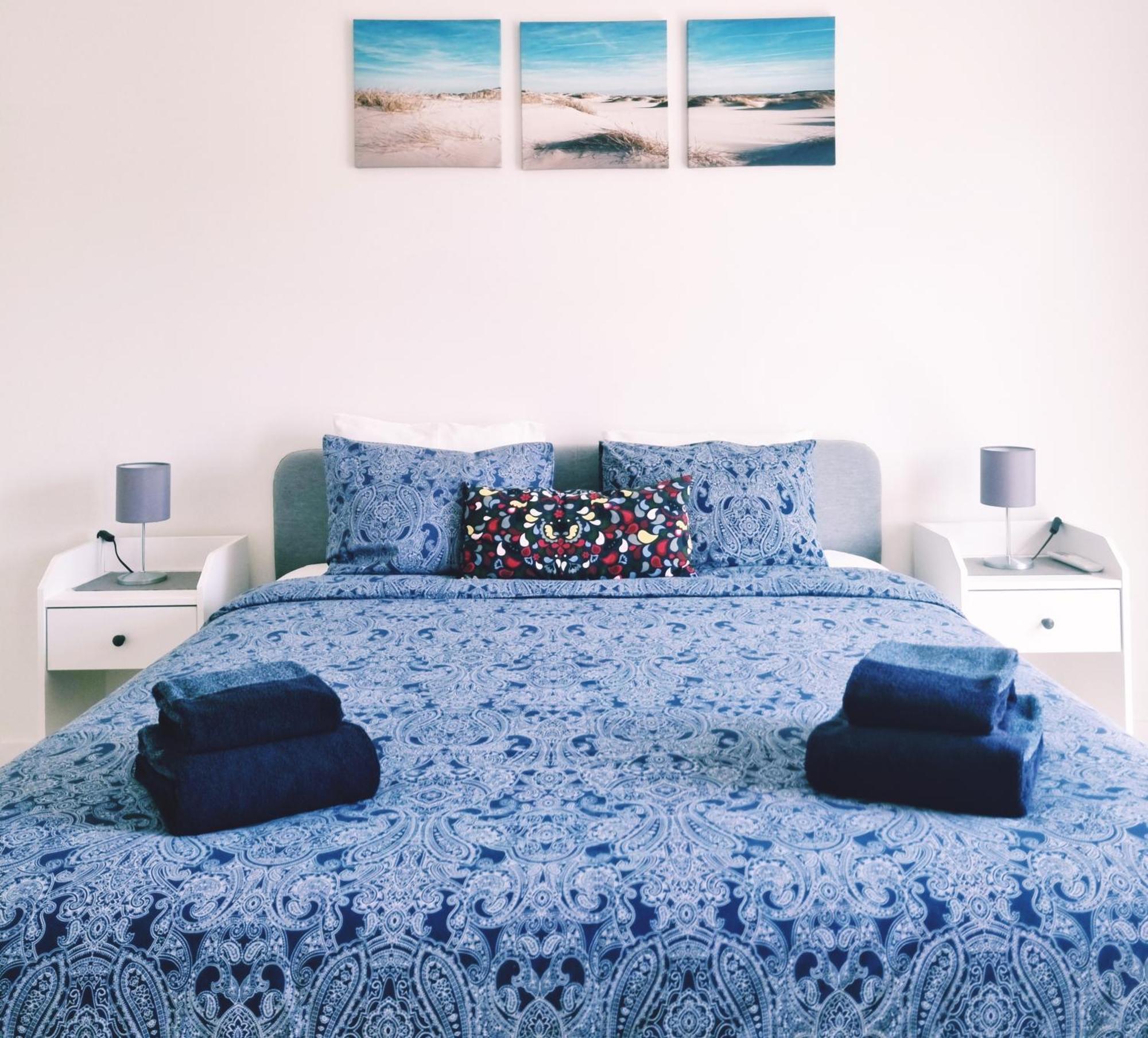 Beach Apartment W/Ocean View Costa de Caparica Luaran gambar